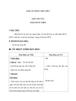 Giáo án Tiếng Việt 2 tuần 32 bài: Tập làm văn  Đáp lời từ chối, Đọc sổ liên lạc