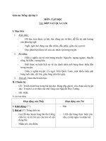 Giáo án Tiếng Việt 2 tuần 33 bài: Tập đọc  Bóp nát quả cam