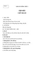 Giáo án Tiếng Việt 2 tuần 6 bài: Tập viết  Chữ hoa: Đ