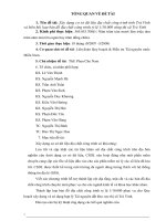 Xây dựng cơ sở dữ liệu địa chất công trình tỉnh Trà Vinh và biên hội loạt bản đồ địa chất công trình tỷ lệ 1/10.000 vùng thị xã Trà Vinh