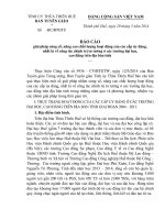 giải pháp củng cố, nâng cao chất lượng hoạt động của các cấp ủy đảng, nhất là về công tác chính trị tư tưởng ở các trường đại học, cao đẳng trên địa bàn tỉnh