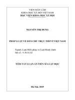 Pháp luật về dân chủ trực tiếp ở việt nam tt 