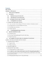 Chế tạo và đánh giá hiệu quả hình thành phức hợp oxytocin PEG để làm thuốc bằng các phương pháp hóa sinh