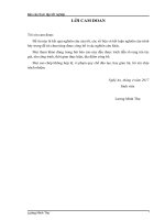 Đánh giá thực trạng sử dụng hóa chất bảo vệ thực vật tại huyện thanh chương, tỉnh nghệ an 