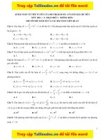 45 bài toán về tiếp tuyến của đồ thị hàm số   mức độ 1+2 nhận biết + thông hiểu (có lời giải chi tiết) image marked image marked 