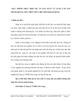 Quy trình thực hiện dự án sản xuất và cung cấp sản phẩm khung nhà thép tiền chế cho khách hàng 