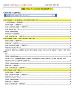 CHƯƠNG 5  CAM UNG DIEN TU sách kinh nghiệm vật lý 11 chu văn biên