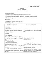 Giáo án Tiếng Việt 2 tuần 29 bài: Chính tả  Tập chép: Những quả đào. Phân biệt SX, ININH