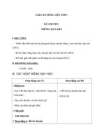 Giáo án Tiếng Việt 2 tuần 29 bài: Kể chuyện  Những quả đào