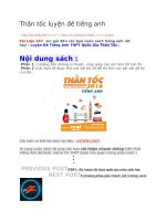 Thần tốc luyện đề tiếng anh