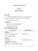 Giáo án Tiếng Việt 2 tuần 29 bài: Tập viết  Chữ hoa A (kiểu 2)