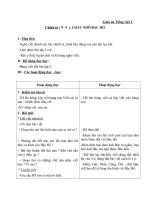 Giáo án Tiếng Việt 2 tuần 30 bài: Chính tả (Nghe  viết)  Cháu nhớ Bác Hồ, phân biệt TRCH, ÊT,ÊCH
