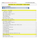 CHƯƠNG 7  LANG KINH THAU KINHsách kinh nghiệm vật lý 11 chu văn biên