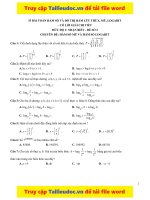 35 bài toán hàm số và đồ thị hàm lũy thừa, mũ, logarit   mức độ 1 nhận biết   đề số 2 (có lời giải chi tiết) image marked image marked 