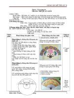 Giáo án môn Mi thuat 8 tron bo giam tai.IN