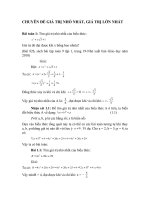 Chuyên đề về cực trị thcs (dùng để dạy học hoặc làm sáng kiến kinh nghiệm)