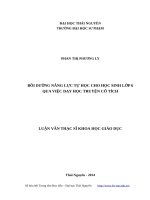 Bồi dưỡng năng lực tự học cho học sinh lớp 6 qua việc dạy học truyện cổ tích 
