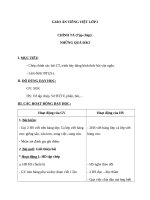 Giáo án Tiếng Việt 2 tuần 29 bài: Chính tả  Tập chép: Những quả đào. Phân biệt SX, ININH