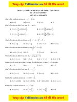 50 bài tập tập xác định của hàm số   mức độ 1 nhận biết (có lời giải chi tiết) image marked image marked 