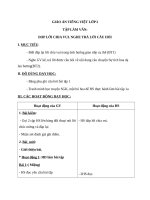 Giáo án Tiếng Việt 2 tuần 29 bài: Tập làm văn  Đáp lời chia vui, Nghe  trả lời câu hỏi
