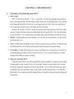 BÁO CÁO THỰC TẬP CHUYÊN NGÀNH CÔNG NGHỆ THÔNG TIN ( MÔ HÌNH MVC)