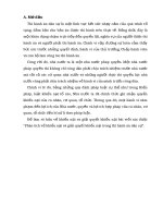 tiểu luận: Phân tích về khiếu nại và giải quyết khiếu nại trong thi hành án dân sự