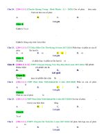 D01   xác định các yếu tố cơ bản của số phức   muc do 1 