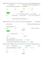 D02   viết phương trình đường thẳng   muc do 2 