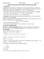 Tuyển chọn bài toán  về tính lãi suất ngân hàng giải chi tiết ôn thi THPTQG 2019