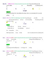 D03   viết phương trình mặt phẳng   muc do 1 