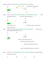 D01   định nghĩa, tính chất và nguyên hàm cơ bản   muc do 2 