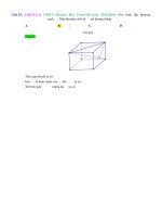 D02   khoảng cách từ một điểm đến một đường thẳng   muc do 1 
