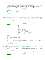 D04   bài toán tập hợp điểm số phức (không sử dụng phép chia)   muc do 4 