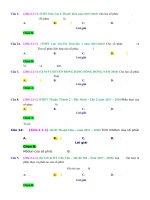 D01   thực hiện phép tính cộng, trừ, nhân số phức   muc do 1 