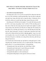 Phân tích các trường phái học thuyeetsn về quản trị hoạt động   ứng dụng vào quản trị DN ngày nay 