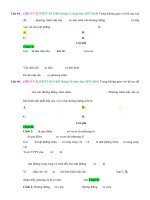 D07   bài toán liên quan giữa đường thẳng   mặt phẳng   mặt cầu   muc do 3 