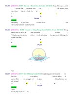 D07   vị trí tương đối giữa hai mặt phẳng, giữa mặt cầu và mặt phẳng   muc do 2 
