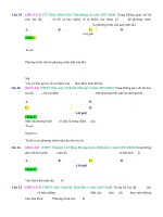 D03   phương trình mặt cầu (xác định tâm, bán kính, viết PT mặt cầu đơn giản, vị trí tương đối hai mặt cầu, điểm đến mặt cầu, đơn giản)   muc do 2 