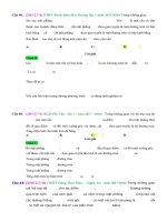 D07   vị trí tương đối giữa hai mặt phẳng, giữa mặt cầu và mặt phẳng   muc do 4 