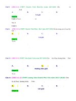 D01   tính giá trị biểu thức chứa lô ga rít   muc do 1 