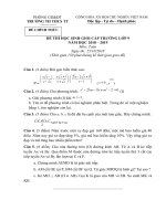 de toan chinh thuc 2018-2019 Trường