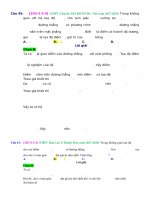 D03   tìm tọa độ điểm liên quan đến đường thẳng   muc do 4 