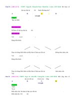 D03   tìm m để hàm số đạt cực trị tại 1 điểm x0 cho trước   muc do 3 