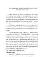 Quy trình quản lý chất lượng tại công ty cổ phần phân phối   bán lẻ VNF1 