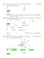 D03   khảo sát sự biến thiên và đồ thị của hàm số mũ, lô ga rít   muc do 3 