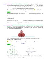D04   bài toán thực tế về khối cầu   muc do 3 