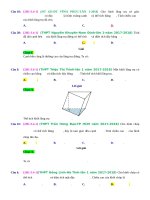 D04   các bài toán khác(góc, khoảng cách,   ) liên quan đến thể tích khối đa diện   muc do 1 