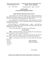 Thông tư 172018TTBGDĐT quy định về kiểm định chât lượng tiểu học mới