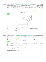 D03   tìm tọa độ ảnh của điểm, phương trình của một đường thẳng khi thực hiện phép quay   muc do 3 
