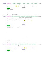 D03   chứng minh, tính giá trị của biểu thức đại số tổ hợp có sử dụng nhị thức newton   muc do 3 